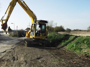 Machine used for site clearance