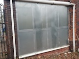 large perforated steel screen