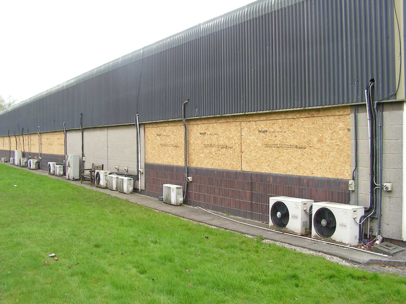 Bolton Factory and Some Grass