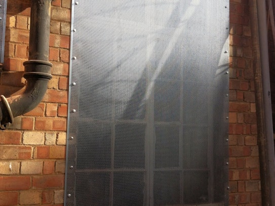 Perforated Steel Security Screens