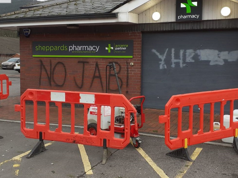 Graffiti Removal – Treorchy