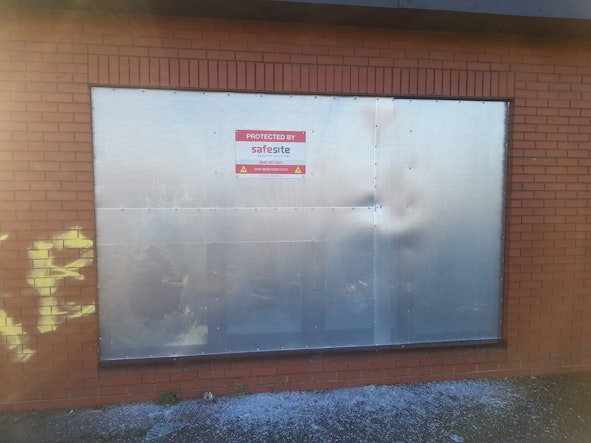 Installation of Steel Screens in a Vandalised Social Club