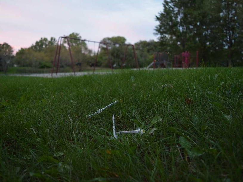 Professionals must always be enlisted for the safe removal of syringes