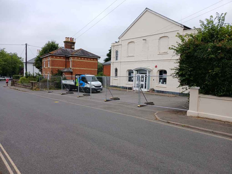 West Sussex County Council – Temporary Anti-climb Mesh Fencing