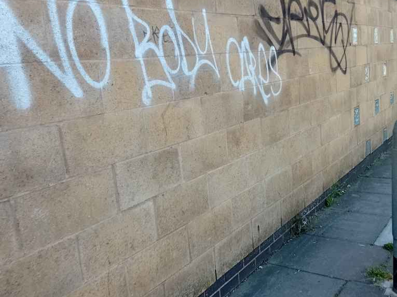 Midlands College Graffiti Removal