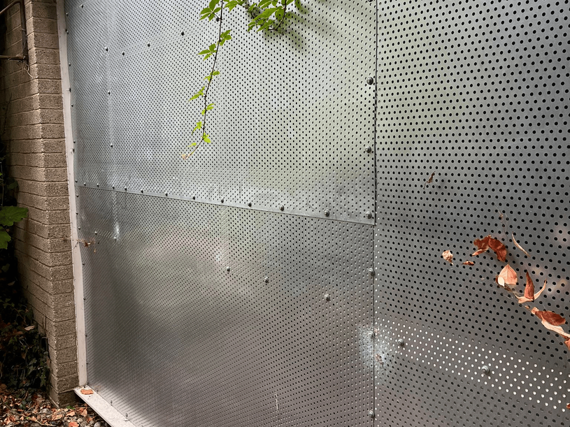 Large Vacant Property & Perforated Steel Sheeting Quality Comparison